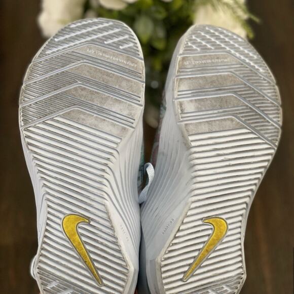 Nike Multicolor Athletic Shoes with Yellow Accents - Picture 8 of 10